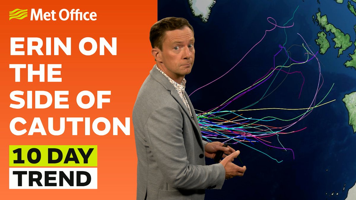 How will Hurricane Erin affect our weather? Watch our latest 10 Day Trend with Alex ⤵️
