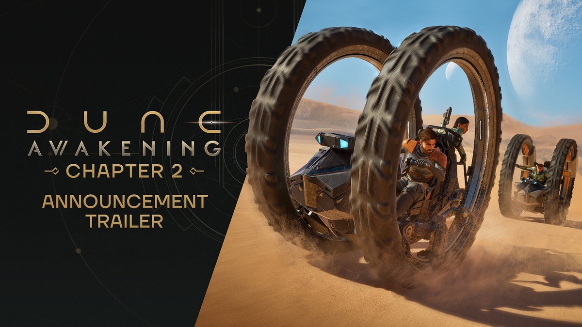 Change is coming to Arrakis. #DuneAwakening We’re excited to announce that our Chapter 2 Free Update and The Lost Harvest DLC will both release on September 10th! Read more about what's coming:
