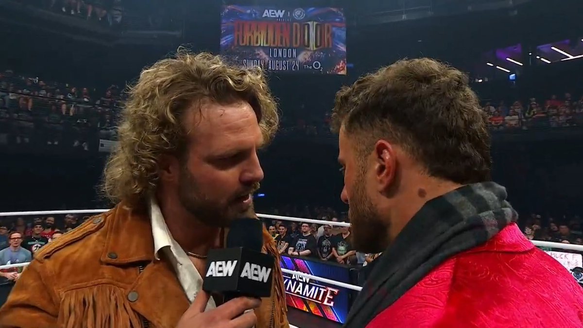 With Maxwell Jacob Friedman™️ gunning for him, the AEW World Champion "Hangman" Adam Page addresses him and the fans TONIGHT on #AEWDynamite Don't miss a moment from Glasgow at 8/7c on TBS and HBO Max