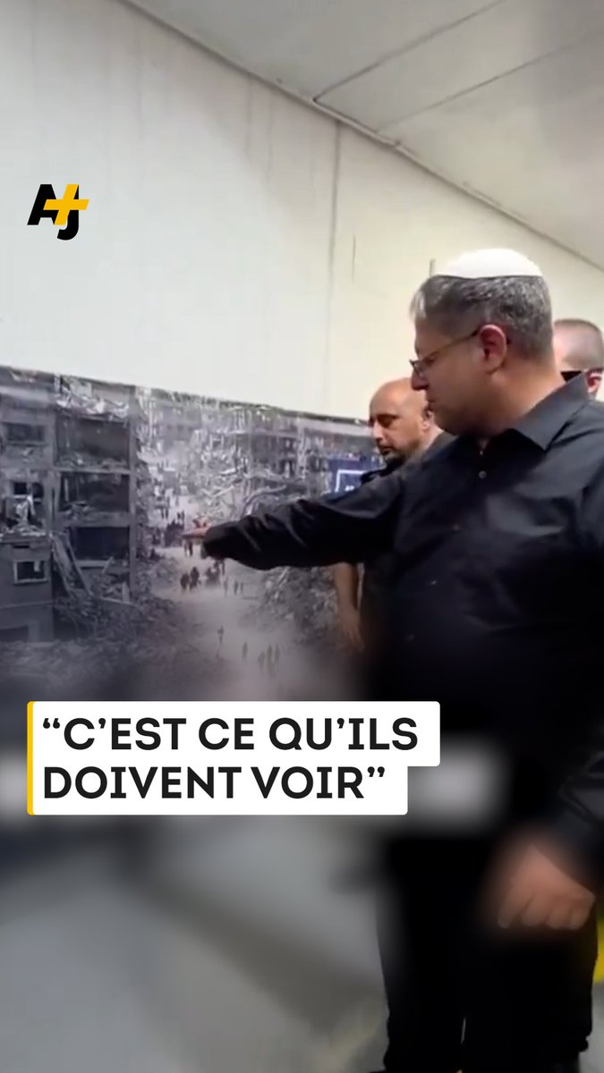 Le ministre israélien d'extrême droite Itamar Ben-Gvir a ordonné d’afficher les ruines de Gaza dans les prisons pour que les détenus palestiniens voient leur maison détruite.