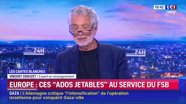 📢 : « Europe : ces “ados jetables” au service du FSB », la carte blanche de Vincent Crouzet #24hPujadas #LCI #La15 ⤵️