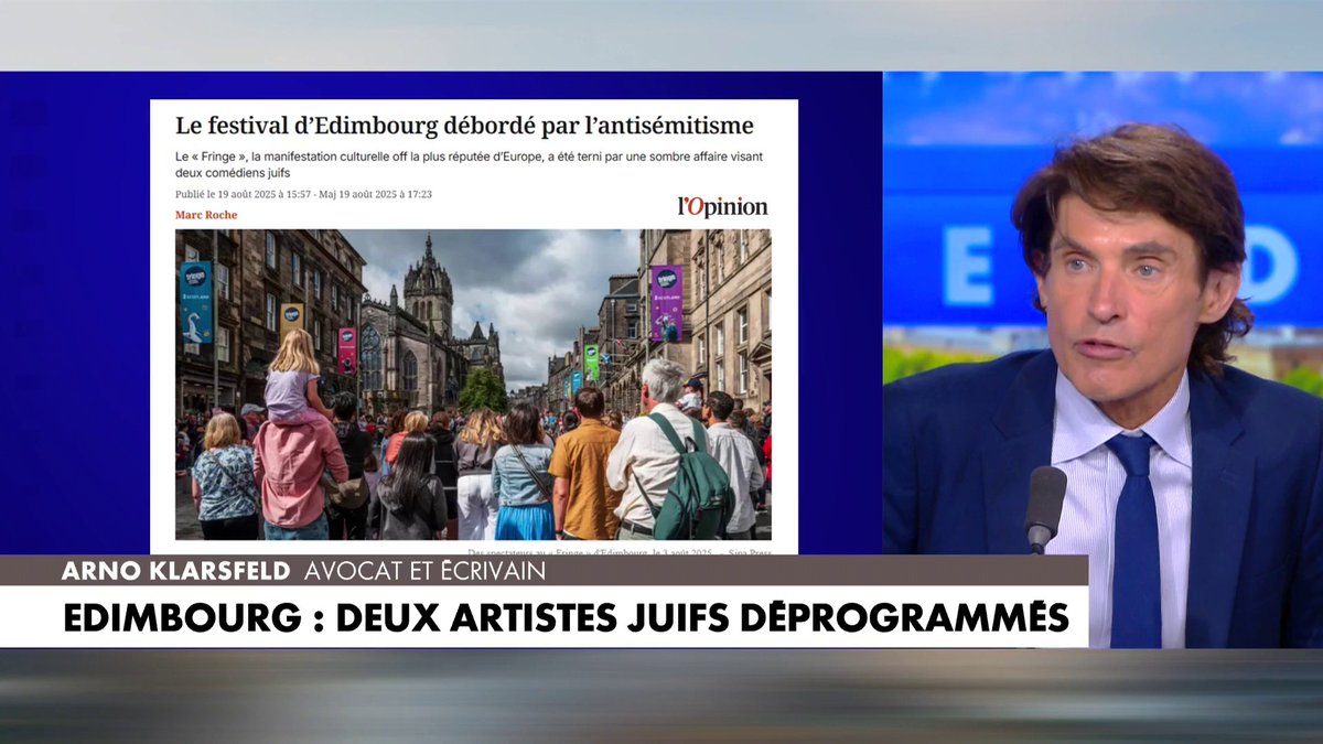 Arno Klarsfeld : «L'antisémitisme, c'est une passion, une maladie», dans #HDPros2ETE