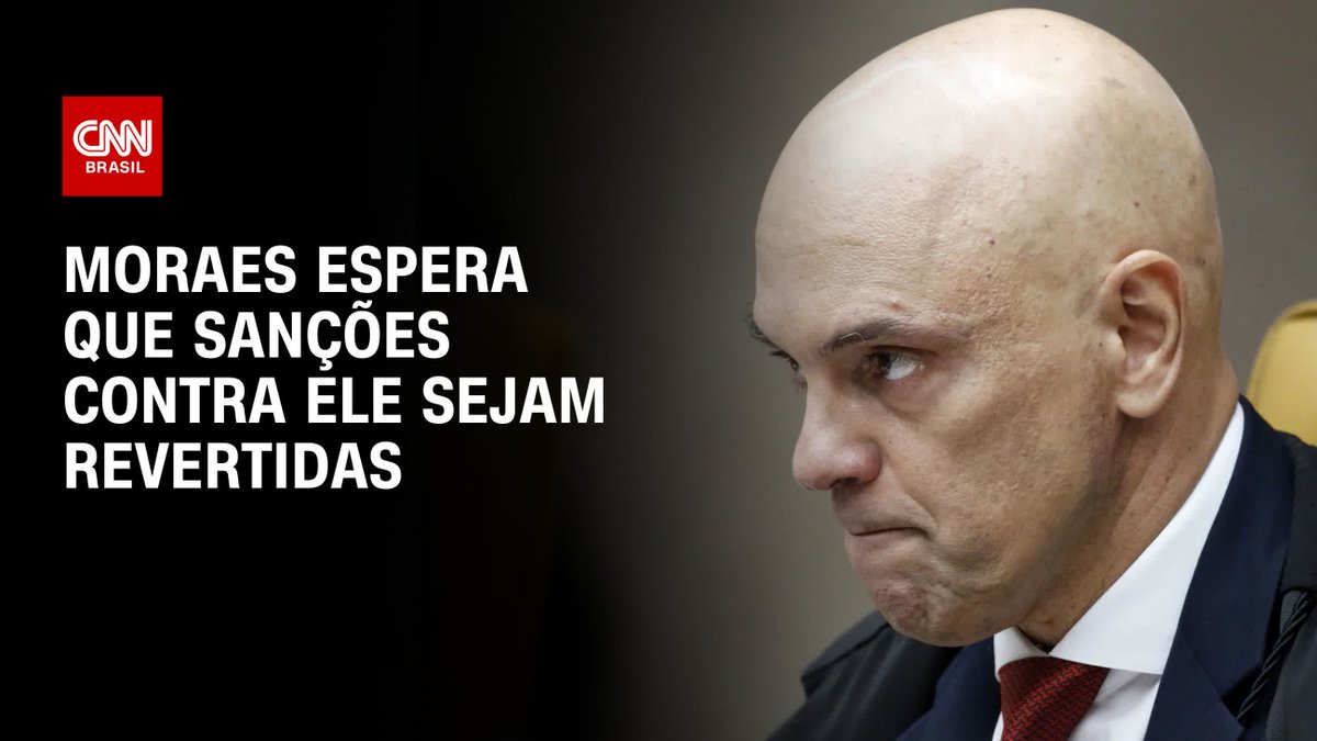 Moraes espera que sanções contra ele sejam revertidas; assista #CNN360º