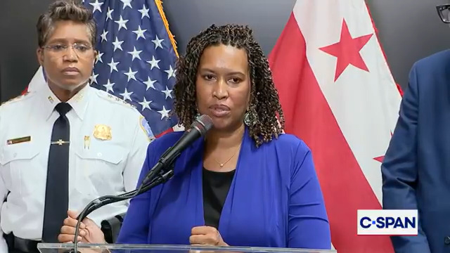 DC MAYOR: "I don't think the National Guard should be used for law enforcement."