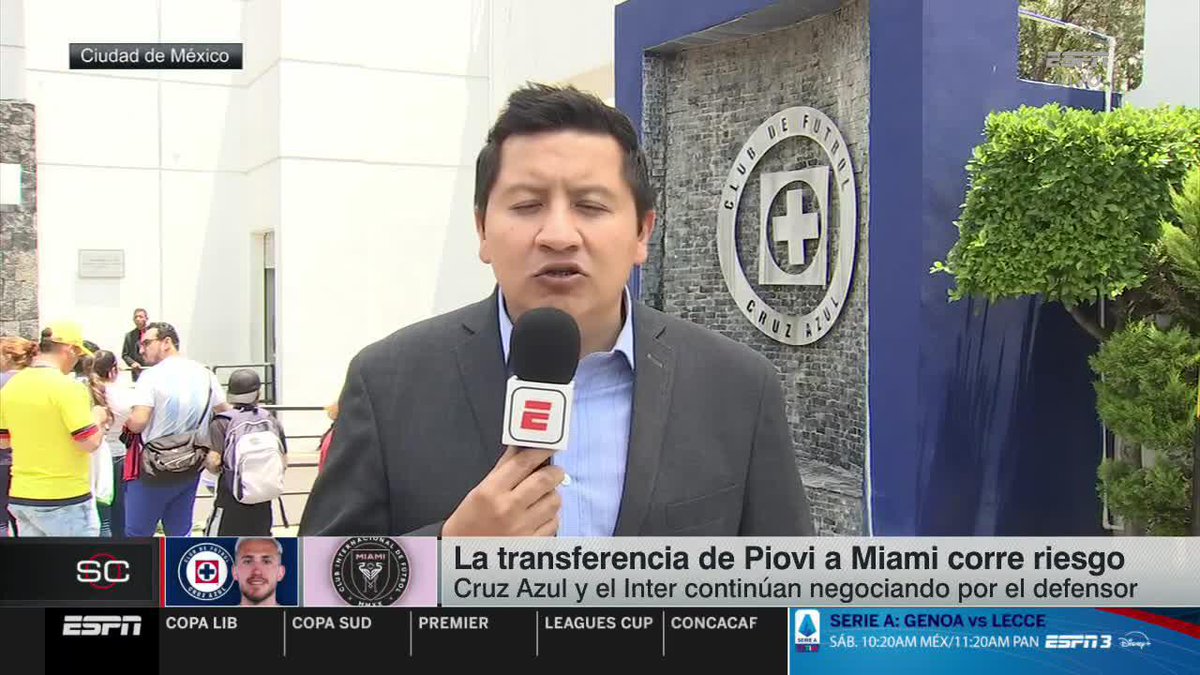 ¿SE QUEDA? 😮 ¡Parece que la negociación entre Inter Miami y Cruz Azul por Piovi se cayó! El equipo de la MLS no daría a La Máquina la cantidad que quieren por el defensor argentino.