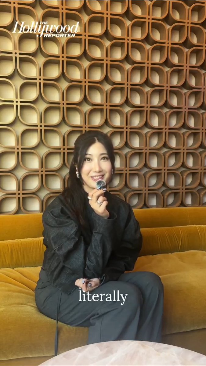 "Golden" singer and songwriter #Ejae shares her reaction to seeing the song from #KPopDemonHunters chart at #1