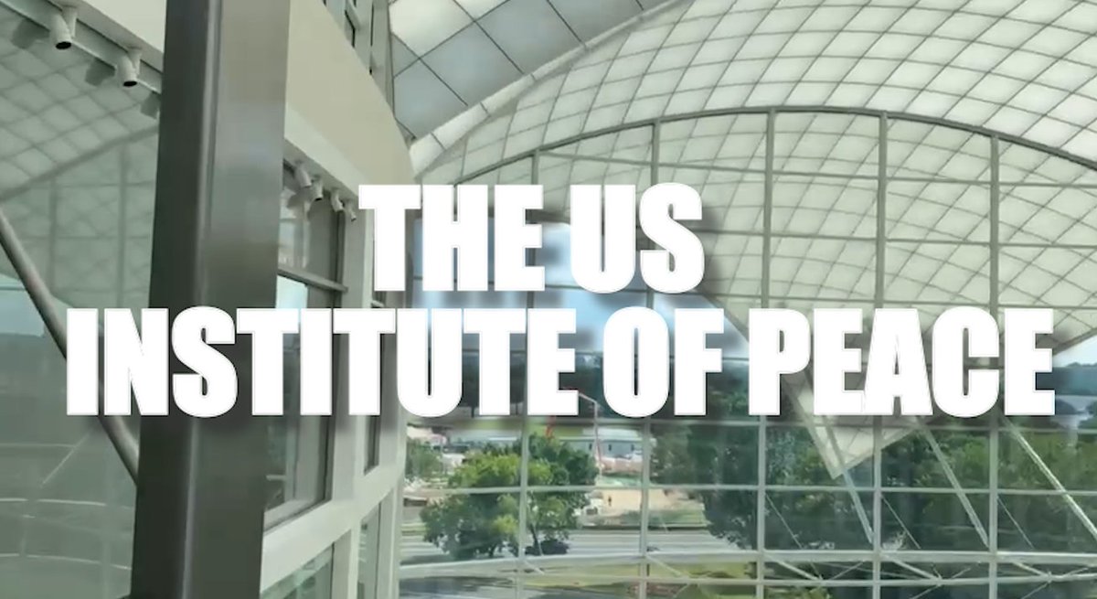 Touring the US Institute of Peace, w/ Darren J. Beattie 🌐