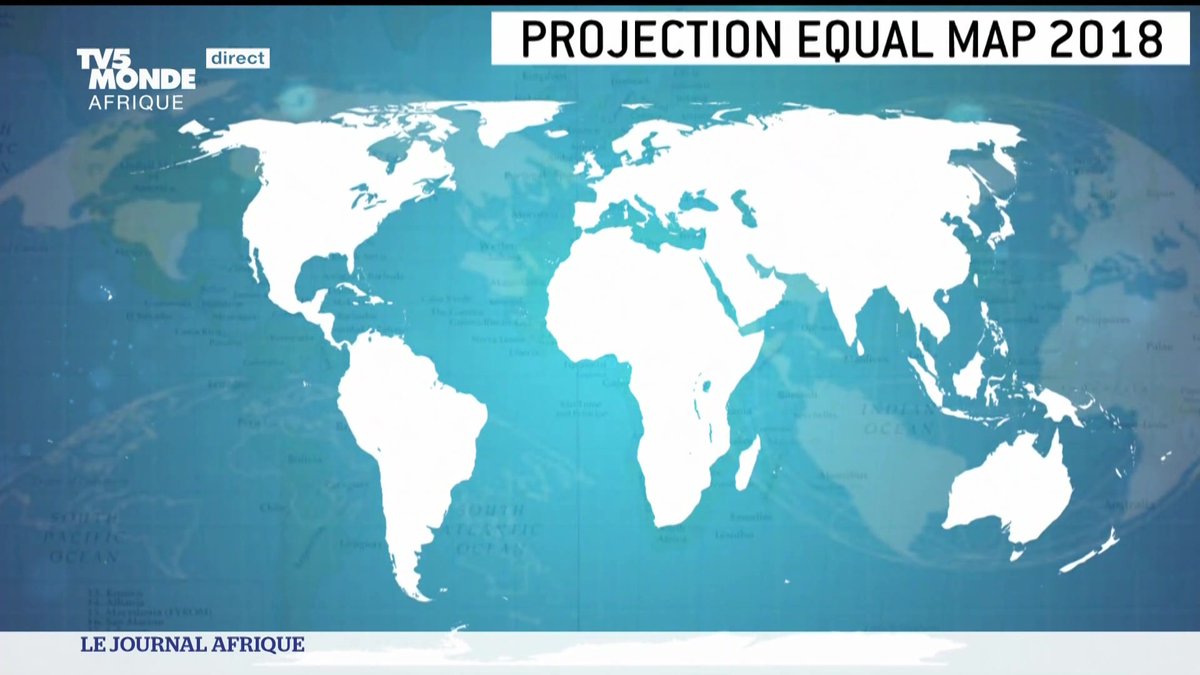 🗺️ Quelle est la taille réelle du continent africain ? Le projet "Correct the map" milite pour démocratiser l'usage d'une carte du monde en adéquation avec la taille réelle de l'Afrique. Il vient de recevoir le soutien de l'Union Africaine.