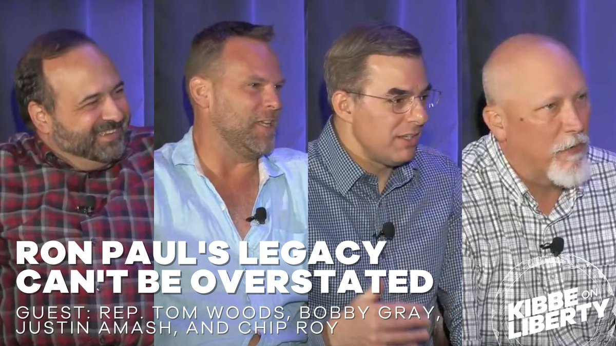 In this special episode of "Kibbe on Liberty," Matt Kibbe sits down with Tom Woods, @TexitCoins founder Bobby Gray, former Rep. Justin Amash, and Rep. Chip Roy Press Office to share their memories of Dr. Ron Paul and the impact he has made on their lives. TheBlaze BlazeTV