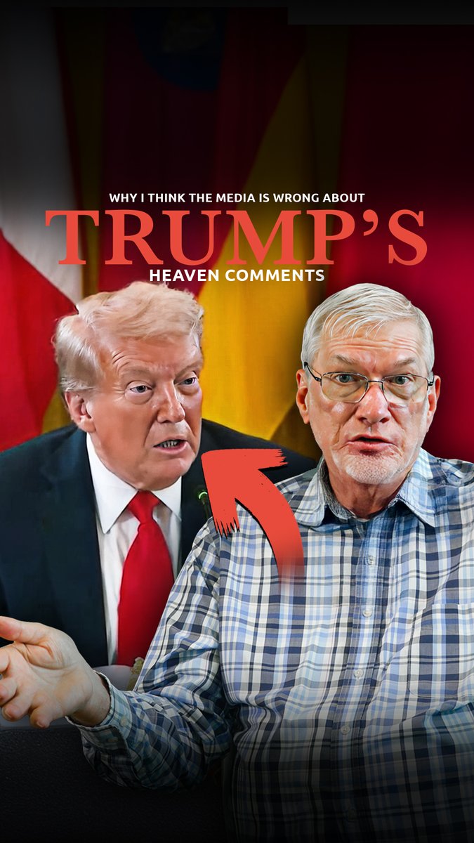 Why I Think the Media Is WRONG About Trump’s Heaven Comments President Trump recently stated that ending the war in Ukraine would help him get to heaven. He said, "I want to try to get to heaven if possible. I’m hearing I’m not doing well." Here's my reaction.