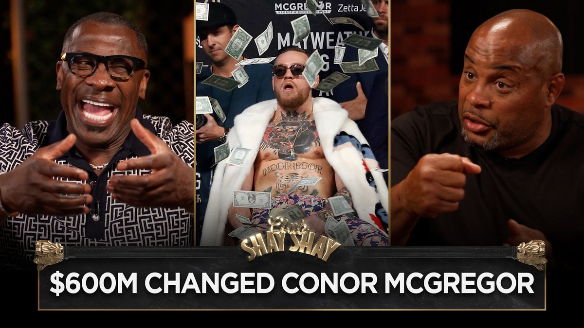 $600 Million Changed Conor McGregor Says Daniel Cormier "It's over for him. This dude Conor McGregor is tripping. He made way too much money. He went from plumbing to he sold that liquor for $500M. That's too much." Daniel Cormier