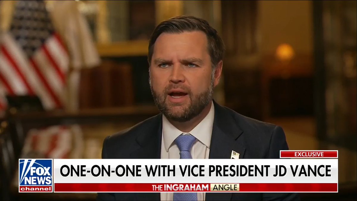 VP Vance to Laura Ingraham: "I've never talked with Elon Musk, or frankly any other donor, about 2028. I do think that it would be a huge mistake for Elon to go forward with a third party."