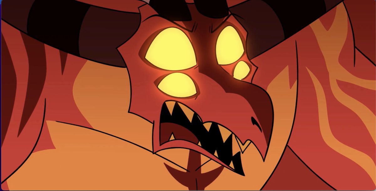 I just love that high-pitched scream not surprised that Satan sleep naked. Another thing I find funny is that the cloaked demon nudged the other one to look when in Sing 2 they looked away lol