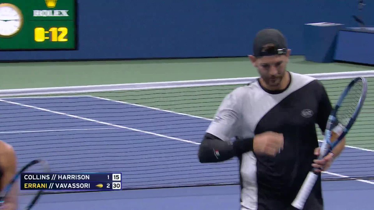 Highlight-worthy! Vavassori and Errani take the first set!