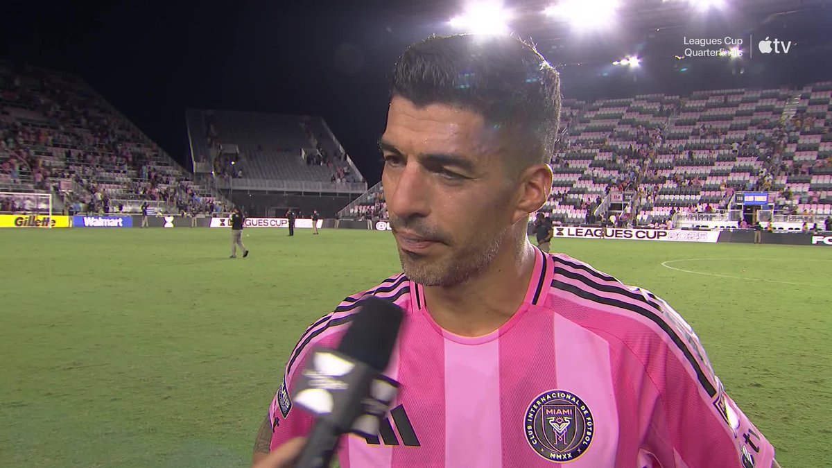 Man of the hour 👏 Luis Suárez after sending Inter Miami CF to the Leagues Cup Semifinals.