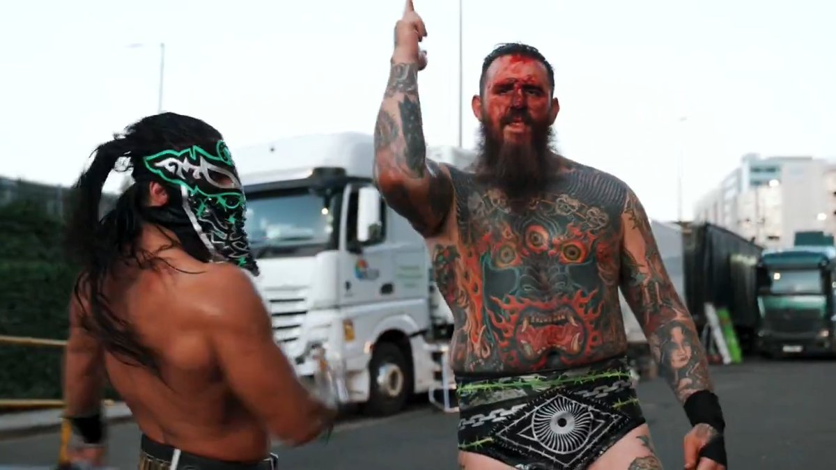 EXCLUSIVE: "This is only the beginning of Brodido!" Big Bad Brody King & ROH World Champion Bandido🔫🌵 proved themselves against FTR and aim for the AEW World Tag Team Titles this Sunday at #ForbiddenDoor!