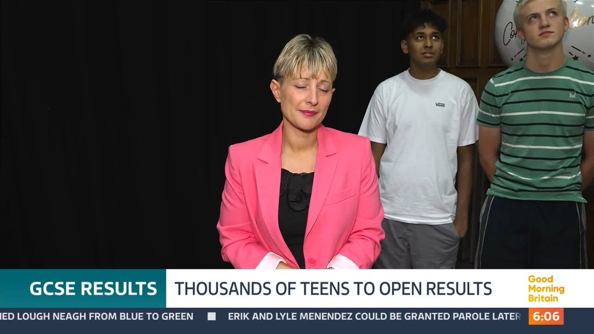 The Education Secretary, Bridget Phillipson, says 4 in 5 white working-class children do not have the English and maths skills they need to get on in life. The comments come as GCSE pupils in England, Wales and Northern Ireland prepare to get their results. Katy Rickitt reports.