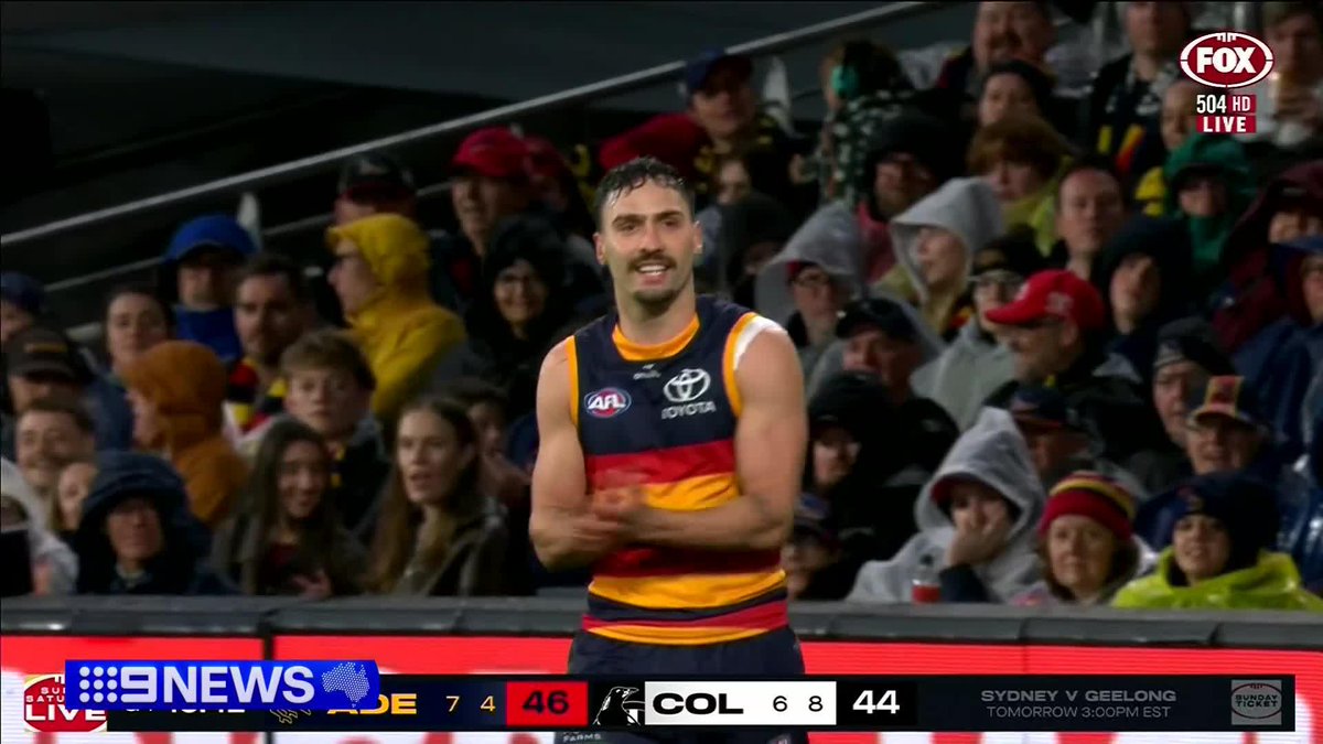 #BREAKING: Adelaide star Izak Rankine has been banned for four matches over the use of a homophobic slur. Tom Morris #9News