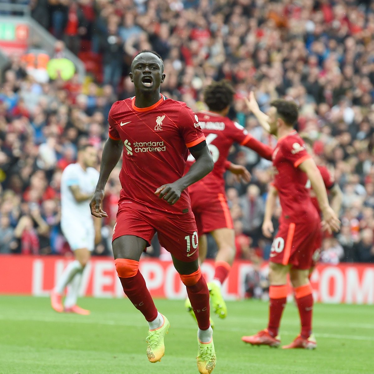 Virgil ➡️ Harvey ➡️ Trent ➡️ Sadio On This Day in 2021, we scored this team goal in our 2-0 win over Burnley 👏 #LFC