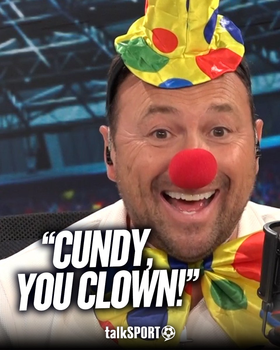 😔 Ryan: "I'm not happy. Levy, he's done it again!" 🤡 Cundy: "You're a bunch of clowns, mate..." 😠 Ryan: "It suits you. You're the biggest clown!" Cundy dressed as "Spurs" to wind up this caller 🤣