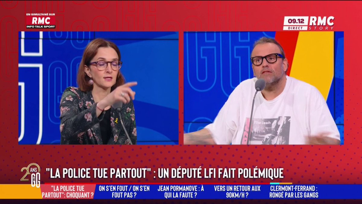 👮 « La police tue partout en France » : le député LFI Aurélien Taché fait polémique 🗣️ Le coup de gueule de Barbara Lefebvre : "La culture de l'impunité, ça suffit. On doit faire attention à ce qu'on dit." 💥 #GGRMC