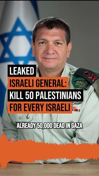 The BBC continues to cover up Israel's genocide. One of Israel's most senior generals in the genocide admitted the state was slaughtering civilians by design. But the BBC didn't cover the story. There's no journalistic defence. The BBC is suppressing Israel's actual intent.