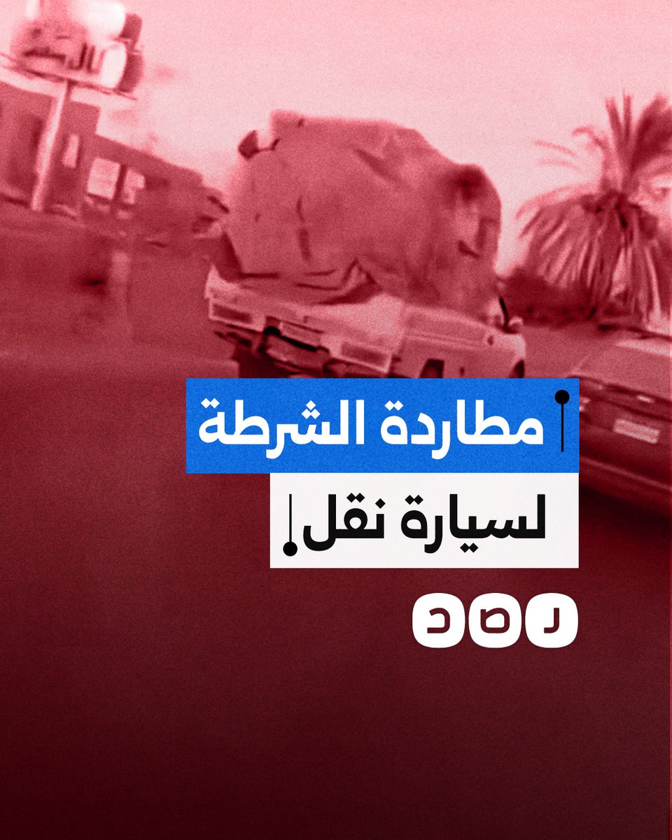 مشاهد توثّق مطاردة الشرطة لسائق سيارة نقل تسبّب في أضرار لعدد من السيارات قبل أن يتم القبض عليه في الإسكندرية