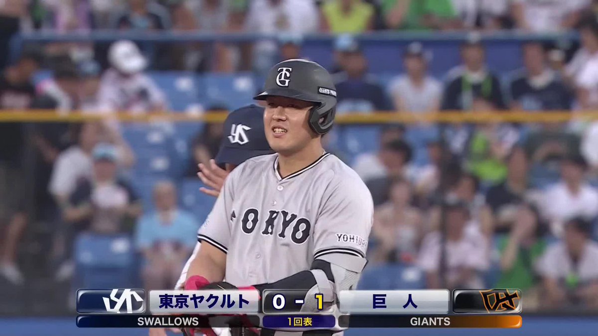 4番が帰ってきた 復帰5試合目の岡本和真 待望の先制タイムリー 199勝目狙う田中将大へ援護点 ⚾プロ野球 (2025/8/21) 🆚ヤクルト×巨人 📱Live on DAZN #オレをみろ #ジャイアンツ #だったらDAZN