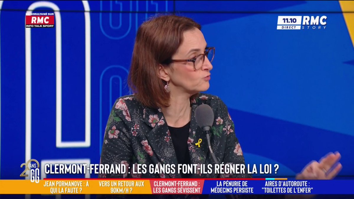 💥 Les « gangs » font-ils régner la loi dans les quartiers en France ? 🗣️ Barbara Lefebvre : "Les jeunes de Clermont disent qu'ils ne vont plus en discothèque. Clermont-Ferrand la nuit, c'est dangereux. C'est le résultat d'années de déliquescence et de laxisme." #GGRMC