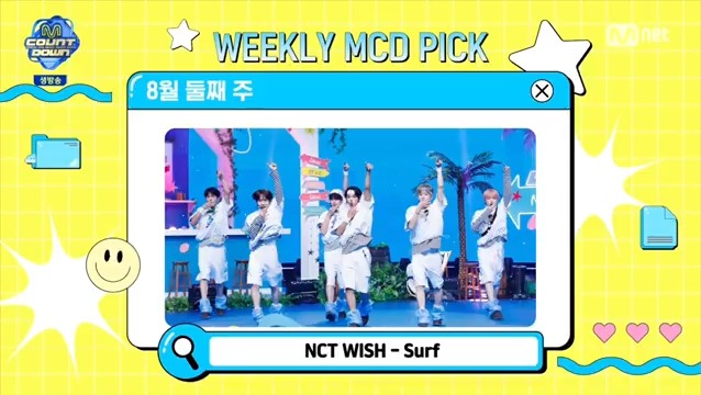 🌟 “Surf” by NCT WISH won Weekly MCD Pick Stage (2nd week of August 2025) – Congratulations! 🥳 #NCTWISH #Surf #NCTWISH_Surf NCT WISH