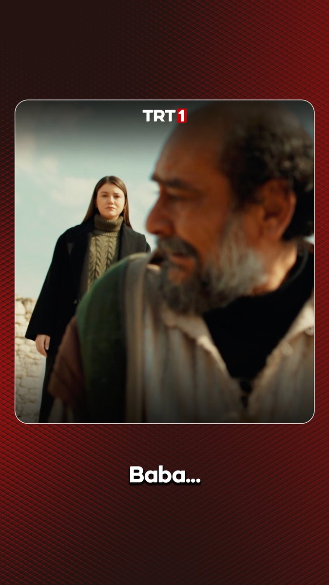 "Bu kelimeyi söylemesi çok zor ama ben seni bırakmak istemiyorum, baba." #GönülDağı severek izlediğiniz bölümleriyle hafta içi her gün TRT 1'de! 📺 Gönül Dağı