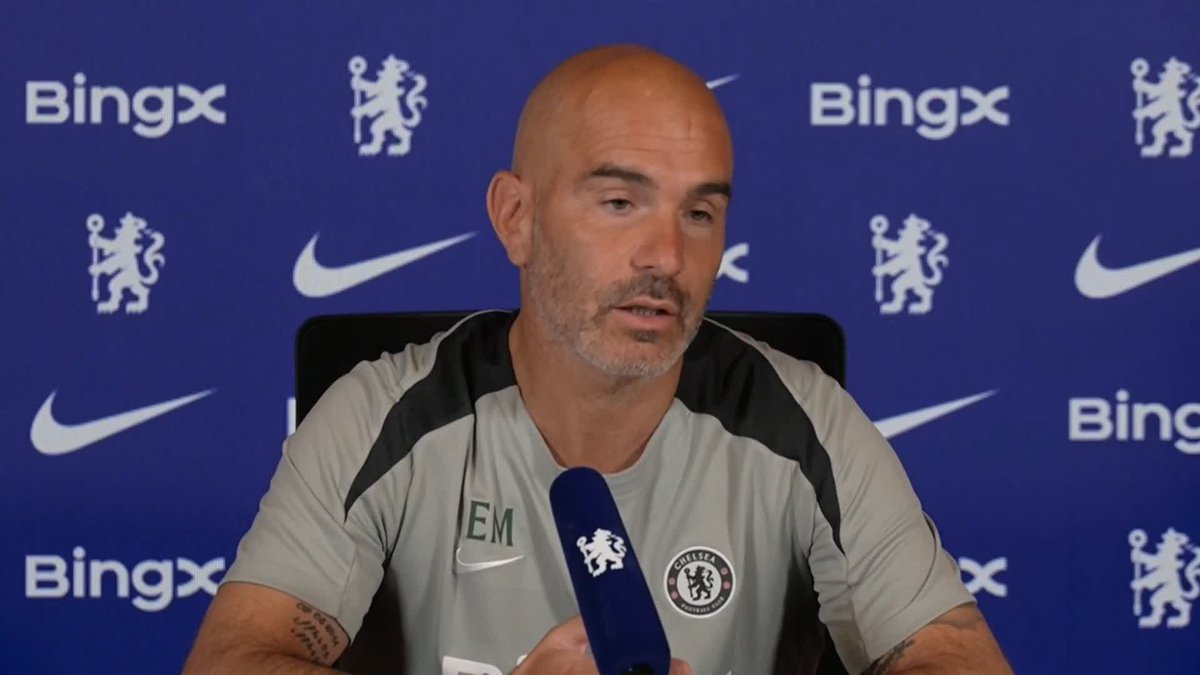 "It's difficult to plan because anything can happen" 🗣️ Enzo Maresca on potential outgoings at Chelsea before the end of the transfer window.