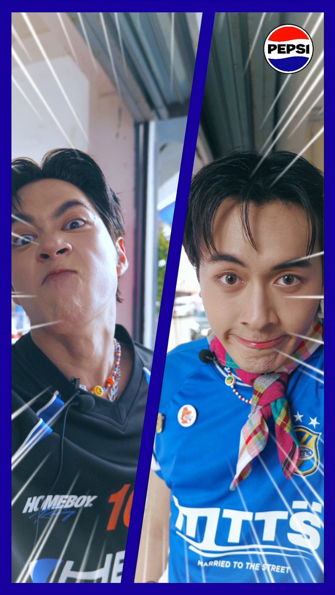 ใหญ่มาก! ทั้งพี่กันเจ้ากร กินกันไม่ลงจริงๆ!🔥 จะบอกว่าไม่ต้องแย่งกันก็ได้ 😂🤣 เป๊ปซี่สิบบาทมีขายที่ร้านชำใกล้บ้านแล้ว ไปซื้อมาซ่าด้วยกันได้เล้ยยย! 💙 #เป๊ปซี่ซ่าเต็มสิบ #PEPSIXPROXIE *ราคาขายปลีกแนะนำ 10 บาท