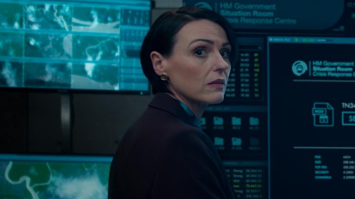 "Prime Minister, your husband has been abducted." Suranne Jones, Julie Delpy, Ashley Thomas, Corey Mylchreest, and Lucian Msamati star in HOSTAGE. Now playing.