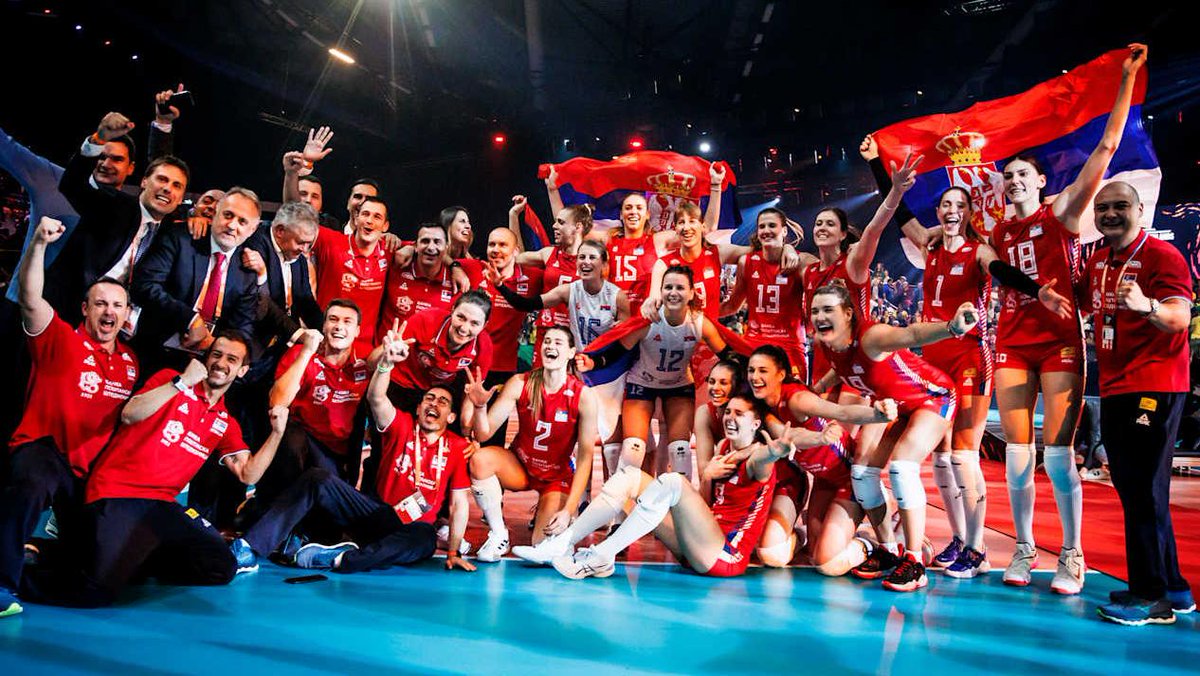 RELIVE THE ACTION! 🔥 History was made in 2022 as Serbia 🇷🇸 struck gold again, sweeping Brazil 🇧🇷 3–0 in the WWCH final 💥. Get ready for more battles from August 22 🌍🏆! 📺 Watch live on VBTV: 🏐 #Volleyball #Thailand2025 #WWCH #ElectrifyingThailand