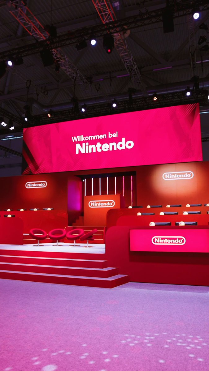 Kommt mit uns und seht euch an, was wir an unserem Stand auf der gamescom für euch bereithalten! #NintendoGC25