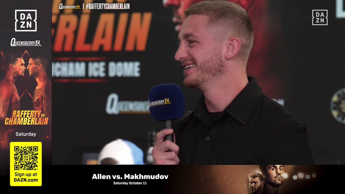 🎤 Ryan Garner opens the presser for us 👊 Watch via the link in bio now! #RaffertyChamberlain | Aug 23 | Live on DAZN