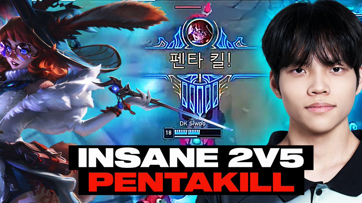 2v5 PENTAKILL ALERT 🚨🤯