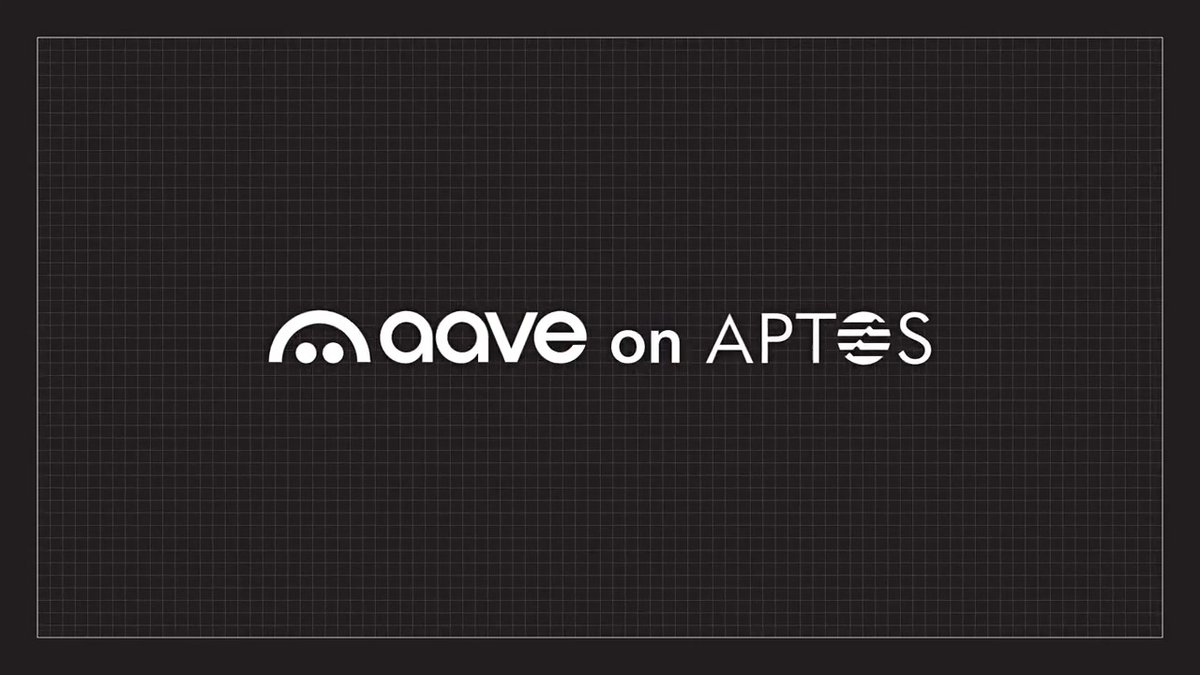 The wait is over. @Aave is now live on Aptos 👻🌐