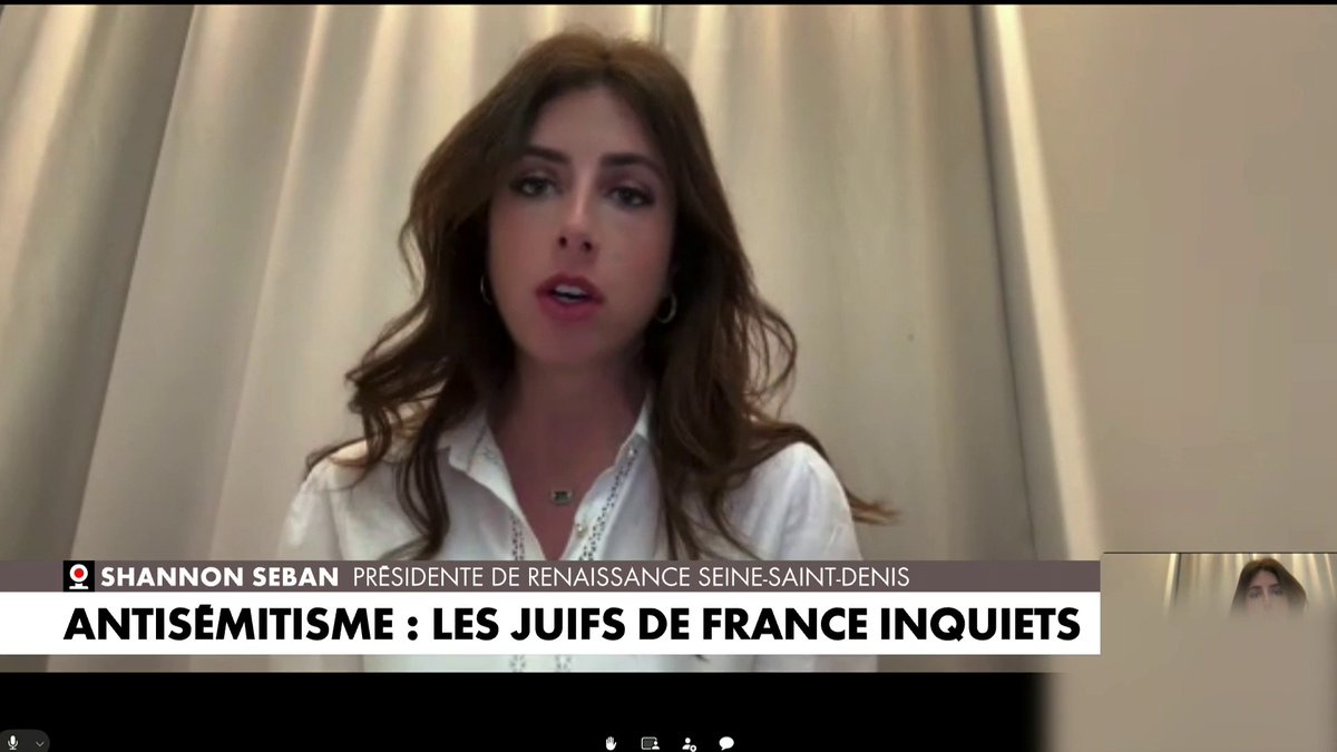 «Il n’est pas opportun de reconnaître l’Etat Palestinien», estime Shannon Seban, présidente de Renaissance de Seine-Saint-Denis, dans #180MinutesEte