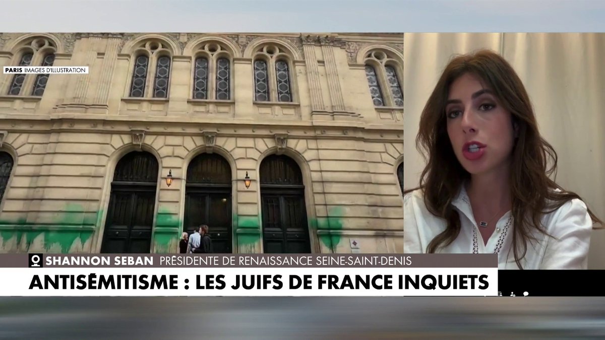 Shannon Seban : «Une chasse aux juifs est menée», en France. #180MinutesInfoEte