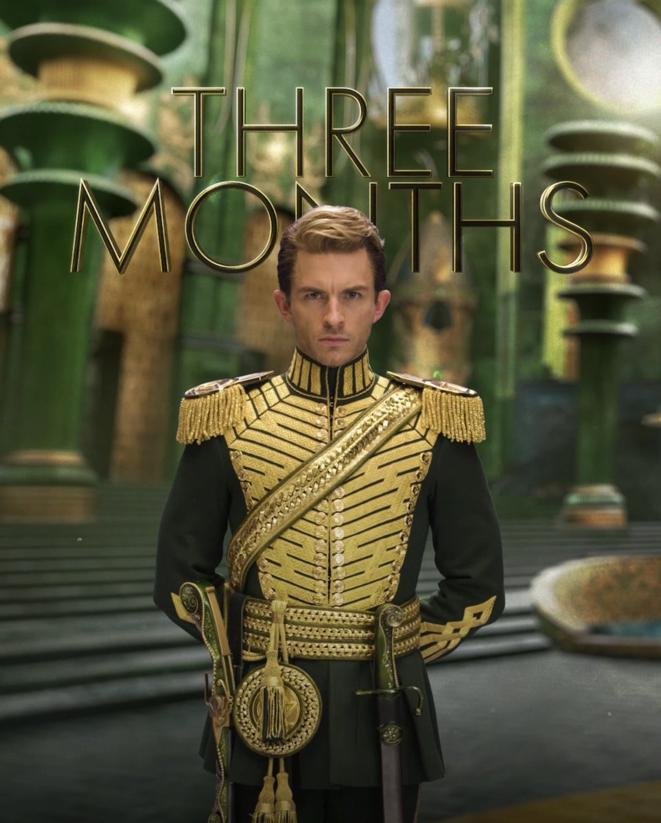 In three months, Jonathan Bailey returns as Fiyero 💛