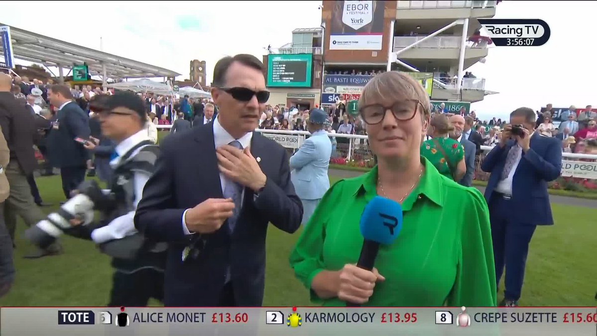 🗣️"The Arc has to be very much on her agenda." The brilliant Minnie Hauk makes it NINE Yorkshire Oaks victories for the peerless Aidan O'Brien. It looks like he's now eyeing up an assault on Longchamp in October.