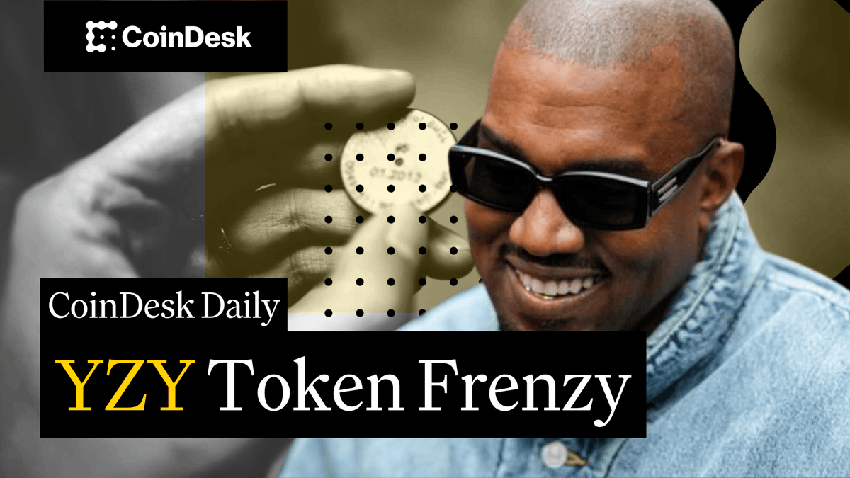 🗞️ Ye's memecoin briefly hit a $3B market cap, but faces controversy. 🗞️ Eric Trump and Coinbase CEO Brian Armstrong predict a $1M Bitcoin price by 2030. 🗞️ The Winklevoss twins are spending $21M to back President Trump's crypto agenda. Jenn Sanasie hosts "CoinDesk Daily." Thank you to Midnight 👋 for being a sponsor of the CoinDesk media network.