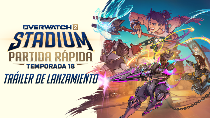 ¡Batallas más grandes y estrategias más audaces te esperan en la Temporada 18! 😤 ⚡️ Nueva cola de Stadium Partida Rápida 🦸 4 Nuevos Héroes Stadium 🗺️ 3 Nuevos Mapas Stadium 🏁 Nuevo Modo Carrera de Carga 💪 50+ Nuevas Ventajas de Héroes ¡Lleva tu mejor juego a la arena cuando la Temporada 18: Stadium Partida Rápida llegue el 26 de agosto! 🏟️ #overwatch2 #overwatch #gaming