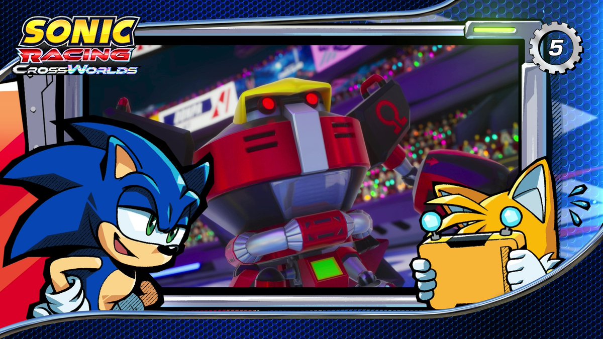 Dr. Eggman's most powerful creations (and Egg Pawn!) are taking on the racetrack! Will Sage, Metal Sonic, and Omega prove that bots are better? Put the pedal to the Metal September 25th in Sonic Racing: CrossWorlds! Pre-order Sonic Racing: CrossWorlds today!