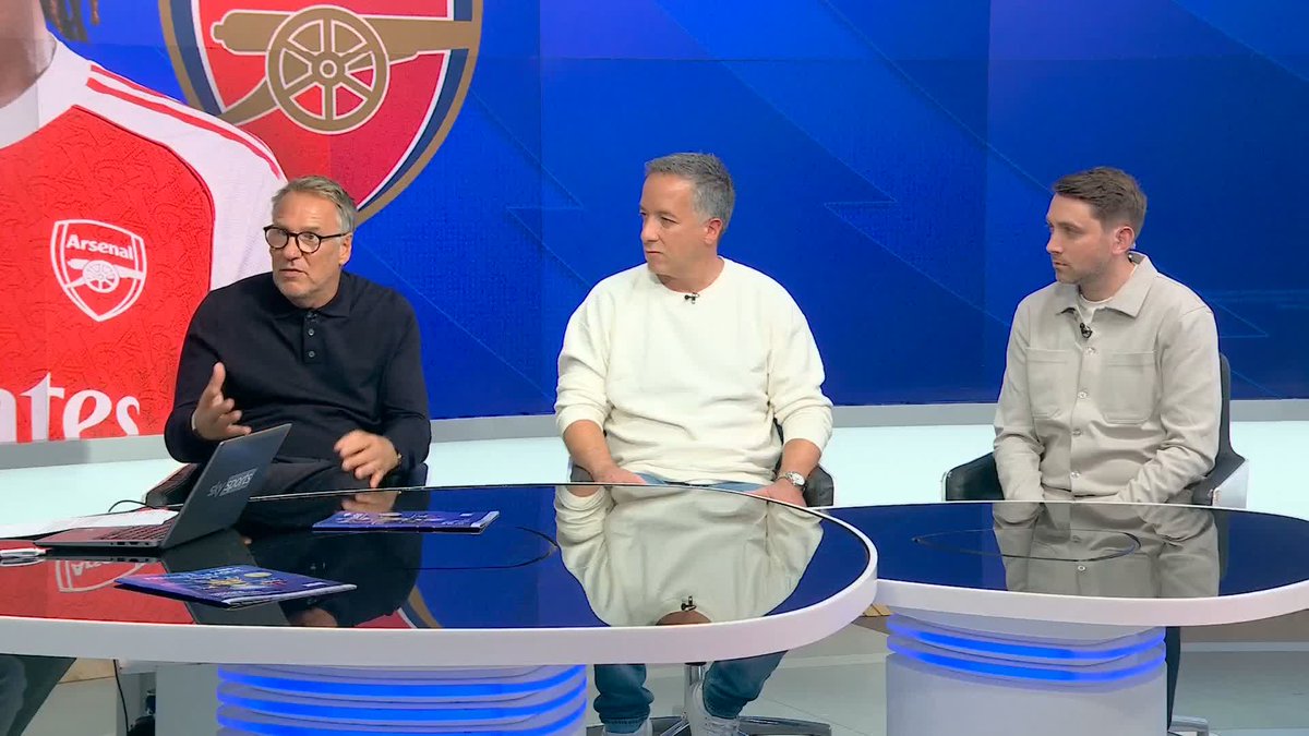 "They've got to win the league, there are no excuses" Paul Merson says his former side Arsenal are under pressure to end their 21-year wait to win the Premier League after closing in on a deal to sign Eberechi Eze 🔴