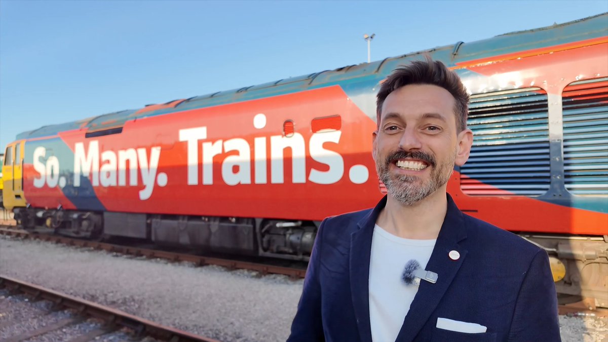 So. Many. Trains. 🎬 Who went to one of the biggest #Railway200 celebrations - #TheGreatestGathering - this month? Take a tour with Tim Dunn, who went to see some of our own very special vehicles up close. 🚃 🚁 railway200 Alstom UK & Ireland The Greatest Gathering