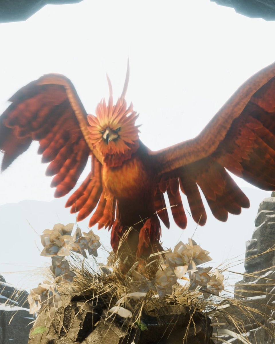 Is this majestic feathered friend now safe at home in your Vivarium? #HogwartsLegacy