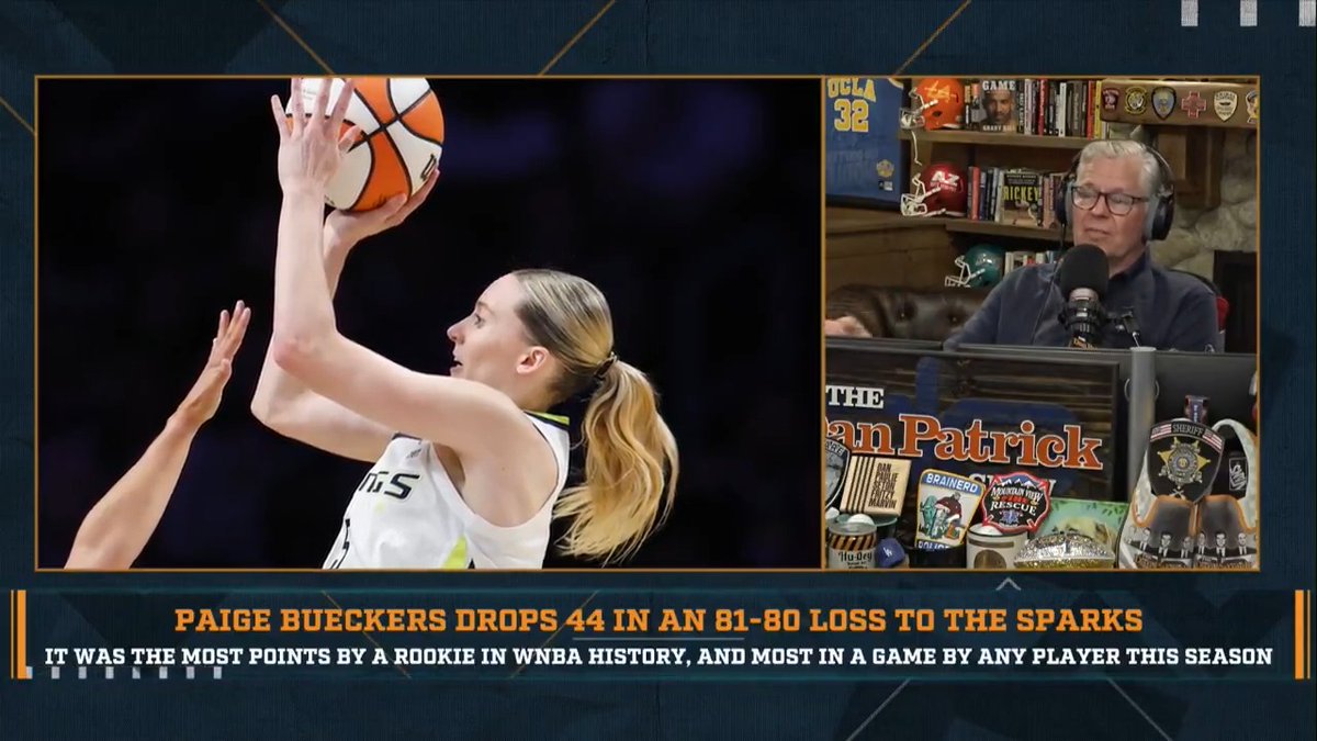 "Paige (Bueckers) will appeal to WNBA fans, Caitlin Clark appeals to the casual fan... but this could be the true rivalry that the WNBA could use." – DP on Paige Bueckers' historic 44-point performance last night.